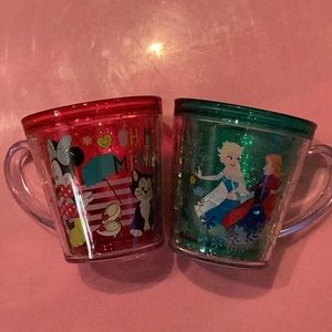 Fun Disney plastic mugs